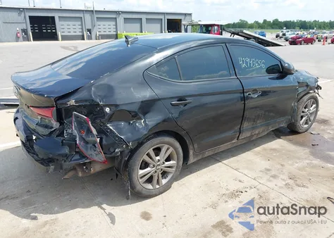 2018 Hyundai Elantra Sel from USA, damaged, VIN 5NPD84LF8JH222808